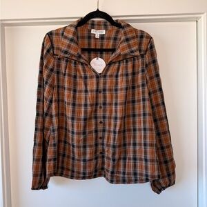 Anthem Button Down Plaid Shirt